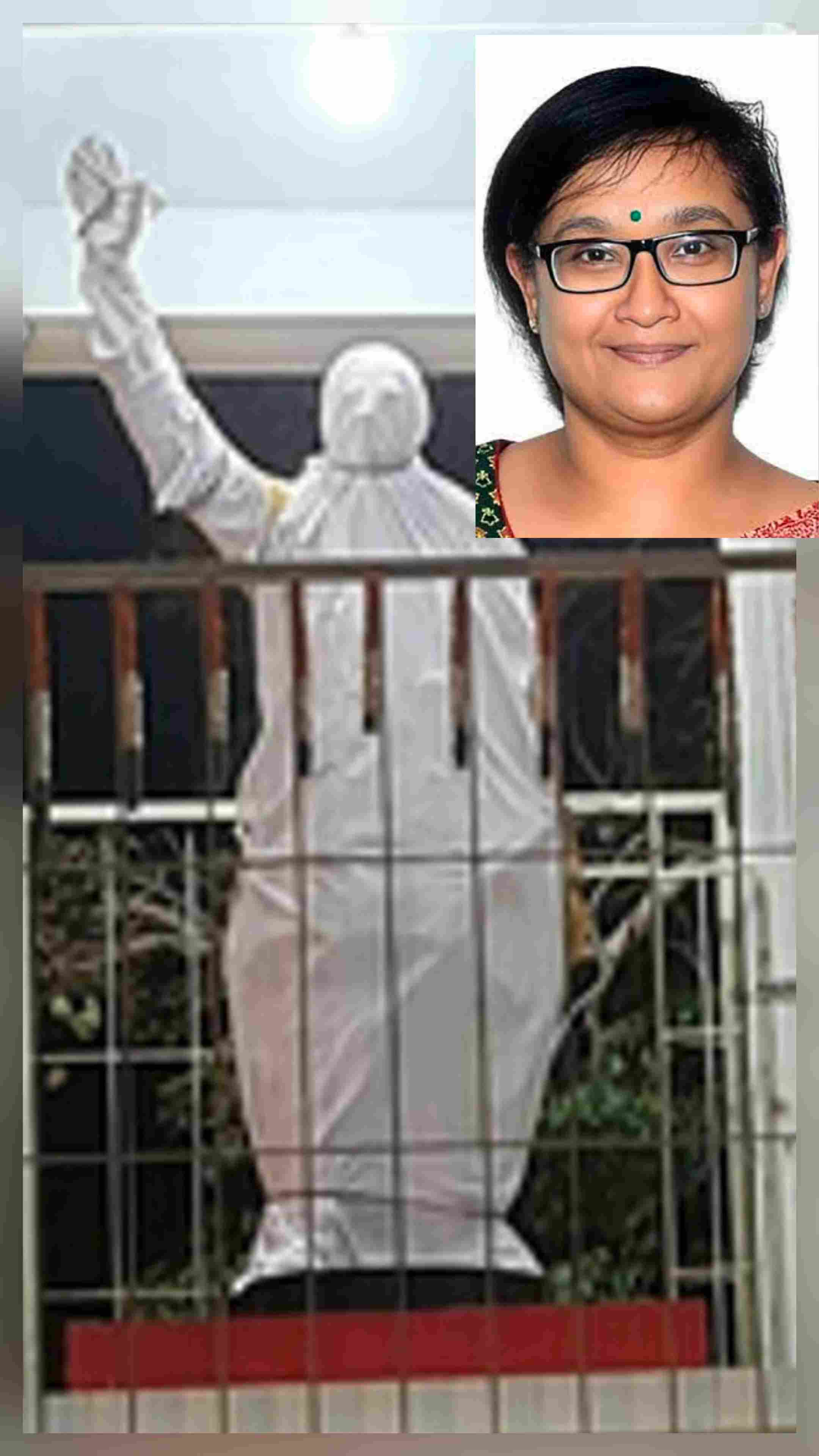 தலைவர்களின் சிலையை மூடி மறைக்க வேண்டாம் 